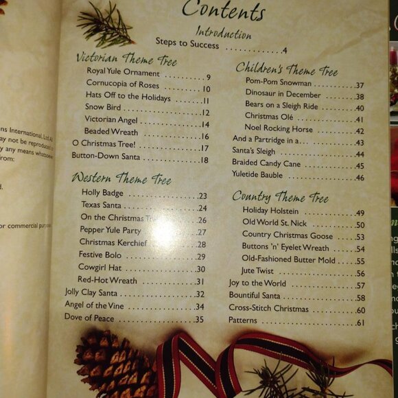 Set of 4 Christmas Crafting Books - Picture 3 of 13